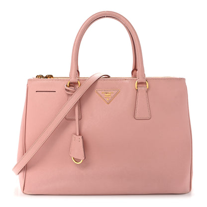 Prada Saffiano Medium Galleria Double Zip Tote Orchidea 1 of 16