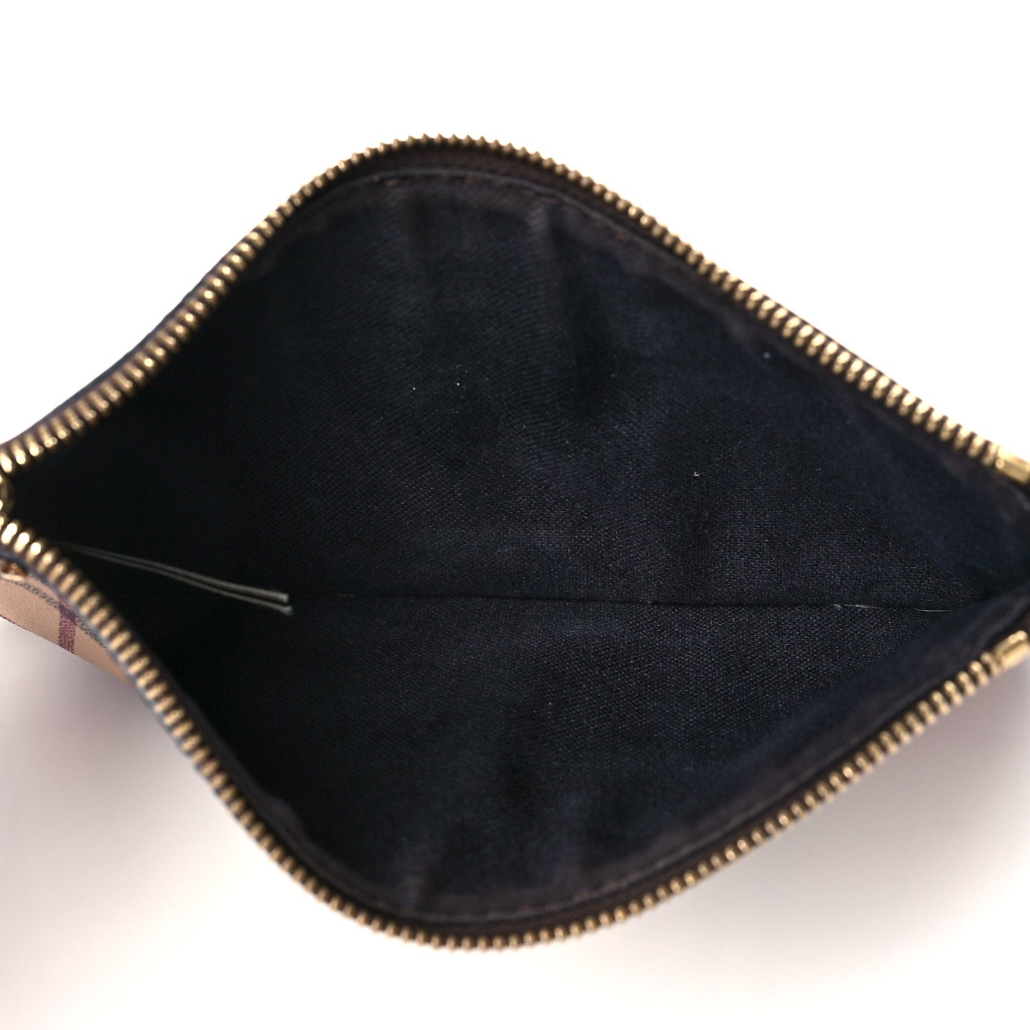 Burberry Haymarket Check Pouch Chocolate 5 of 12