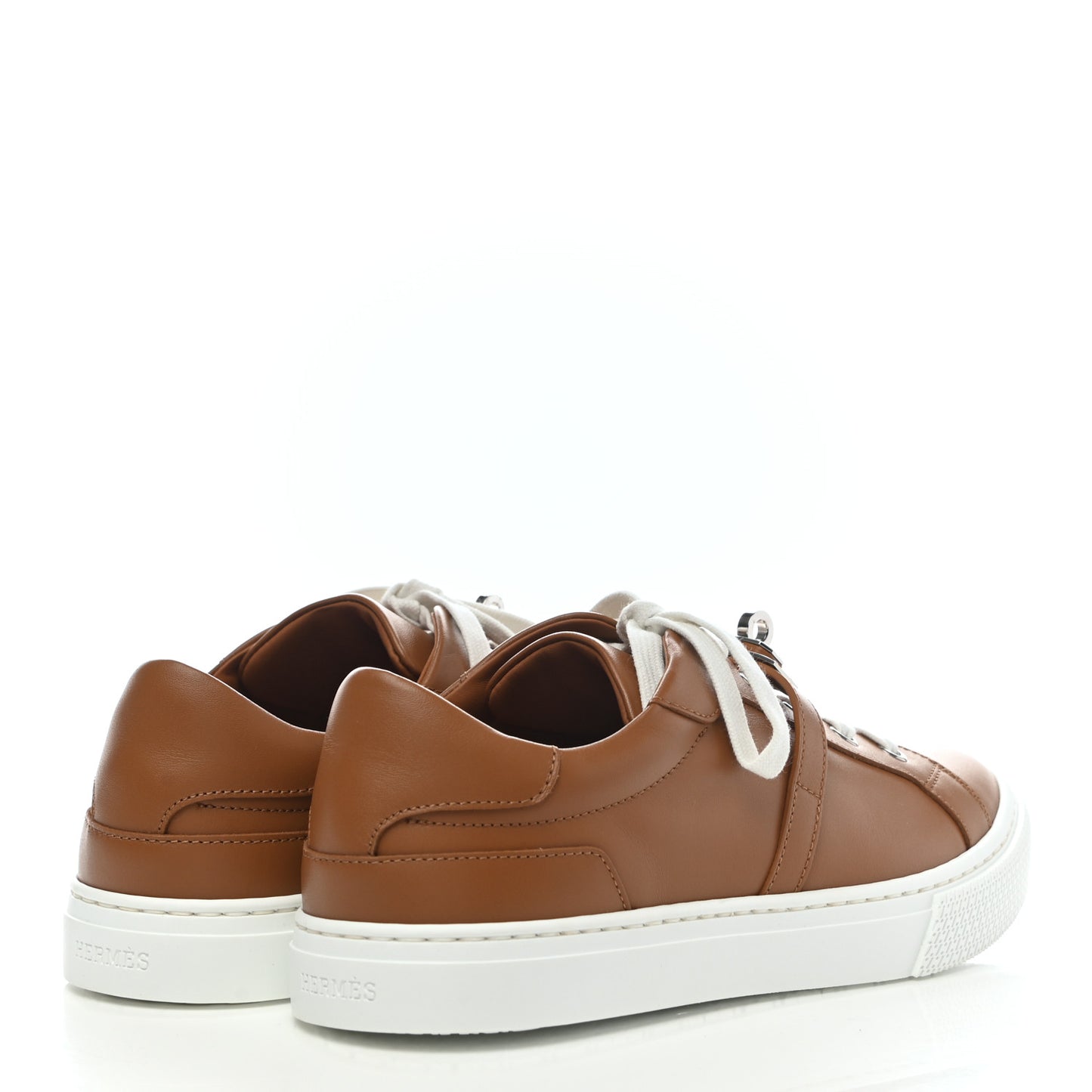 Calfskin Day Sneakers 38 Naturel