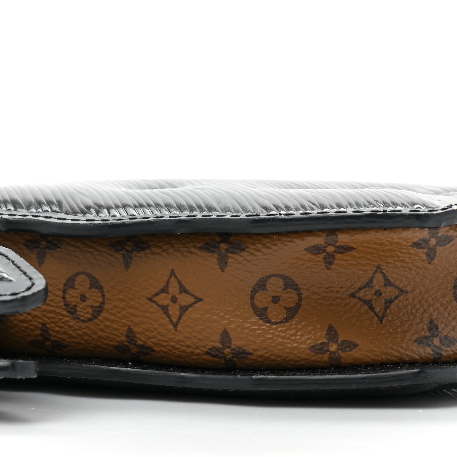 Louis Vuitton Epi Catogram Dog Face Clutch Black 8 of 8