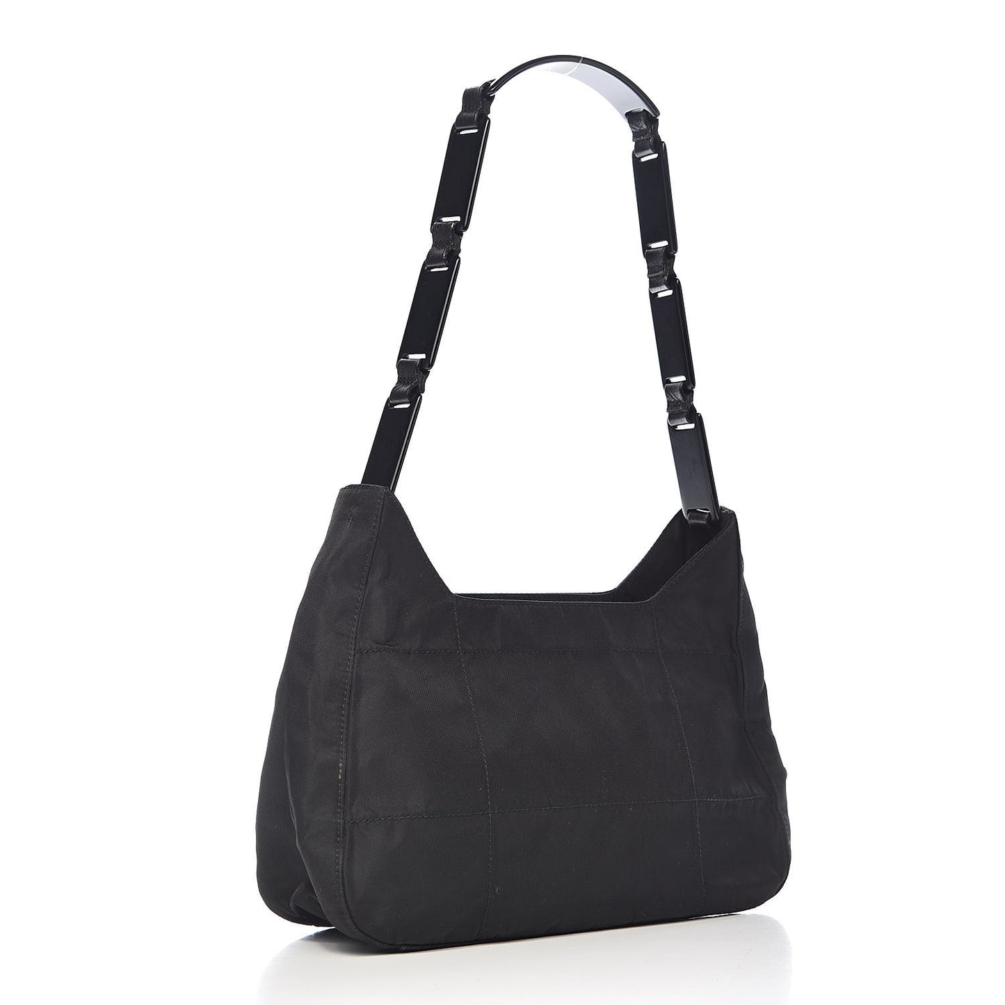 Tessuto Nylon Shoulder Bag Black