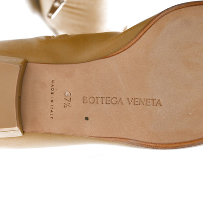 Bottega Veneta Cocktail Stretch Nappa Almond Boots 37.5 Fudge 6 of 13