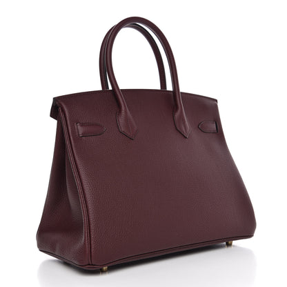 Hermes Togo Birkin 30 Bordeaux 3 of 32