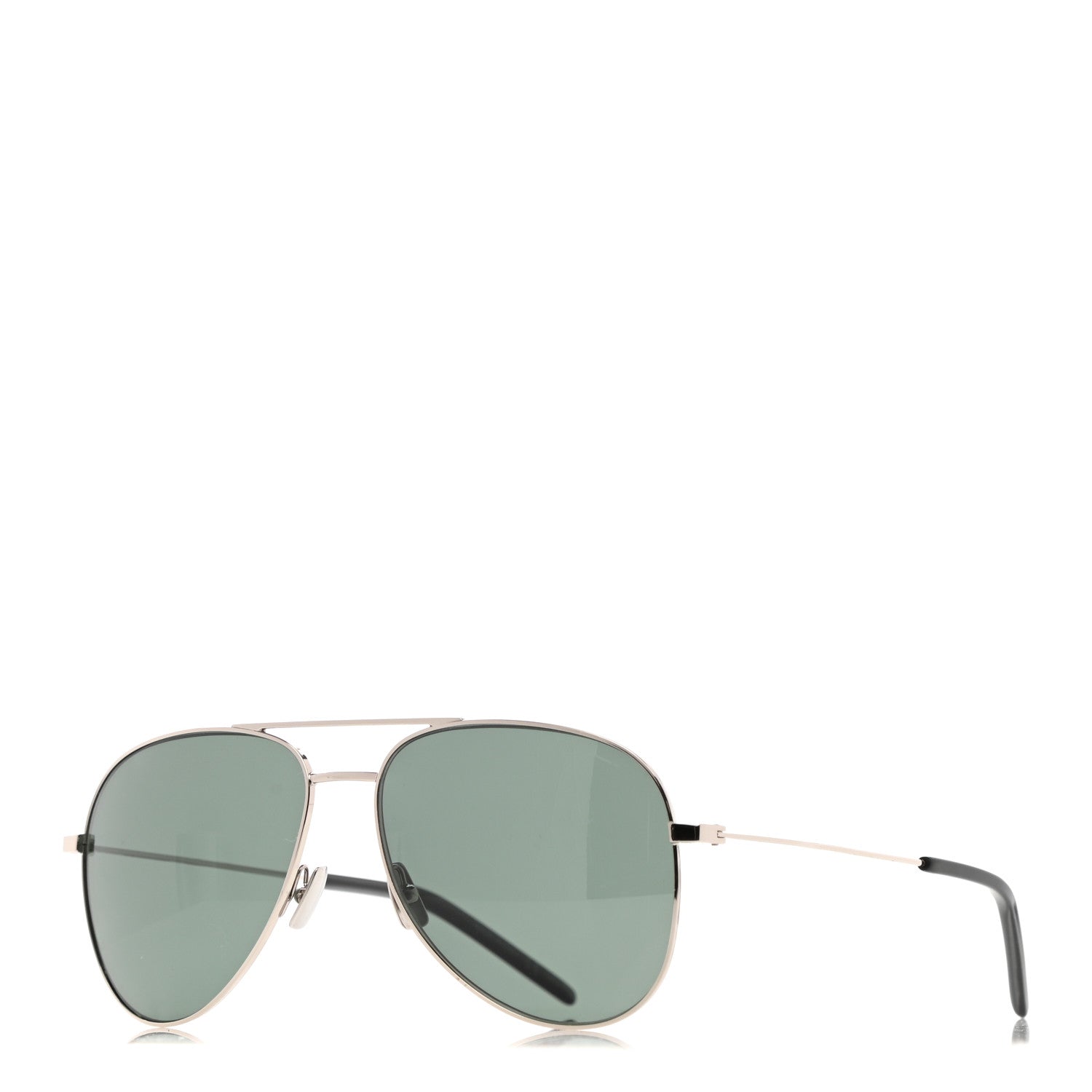 Saint Laurent Aviator Classic 11 Sunglasses Black 1 of 8