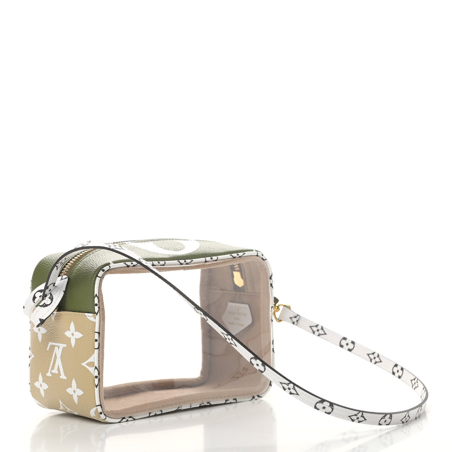 Monogram Giant Beach Pouch Kaki