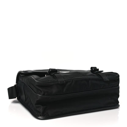 Prada Re-Nylon Saffiano Messenger Bag Black 4 of 9