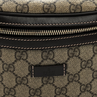 Gucci GG Supreme Monogram Belt Bag Dark Brown 8 of 10