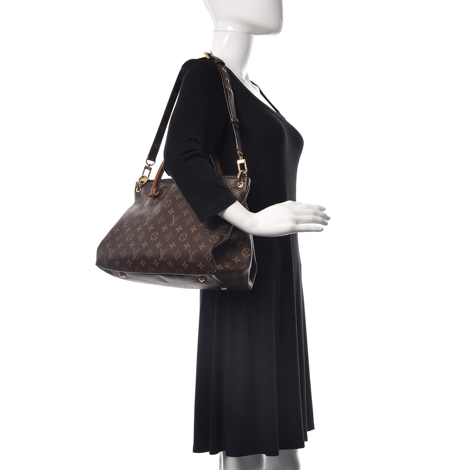 Louis Vuitton Monogram Pallas Black 3 of 10