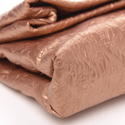 Louis Vuitton Jacquard Quilted Monogram Limelight Clutch GM Rose Gold 8 of 11