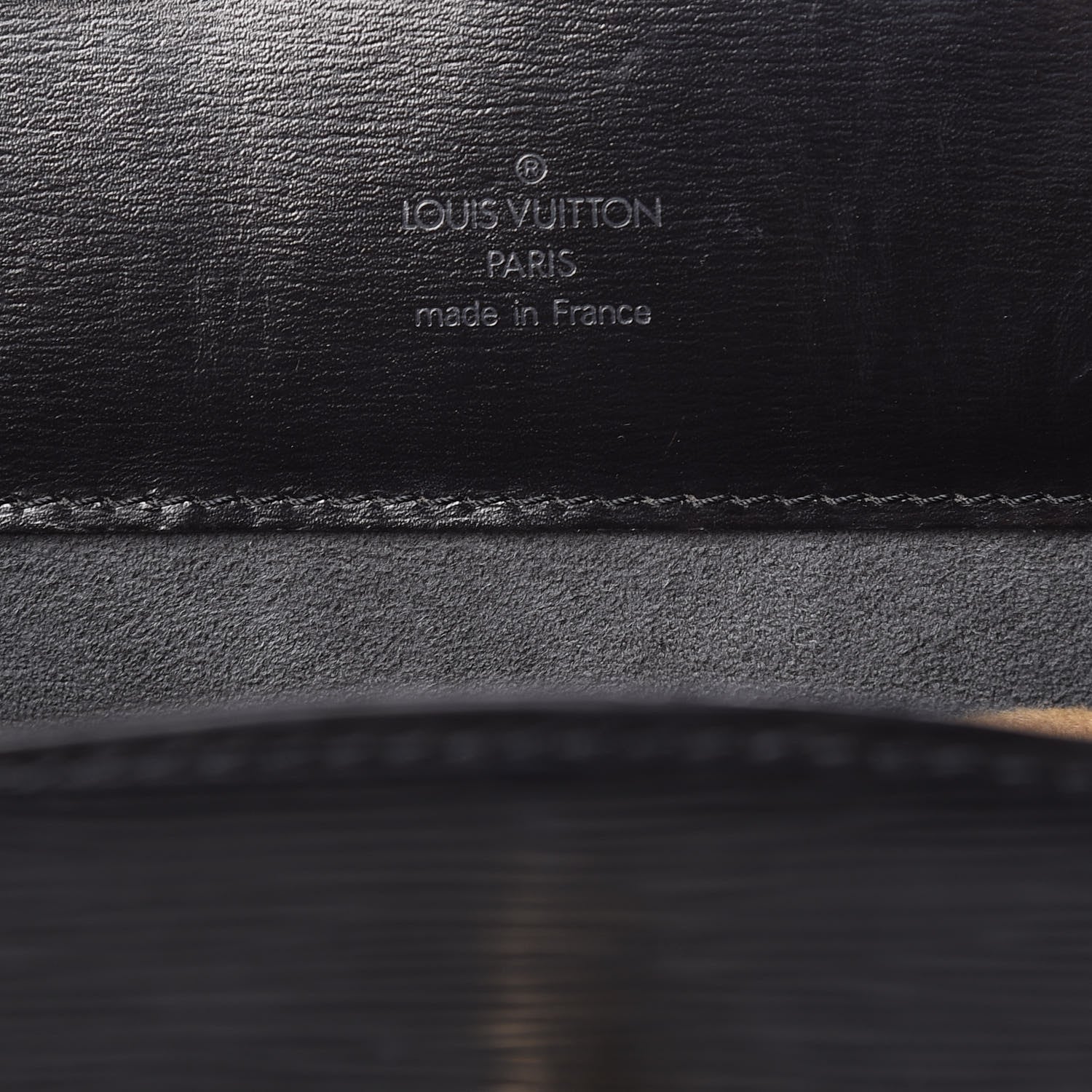 Louis Vuitton Epi Cluny Black 6 of 9