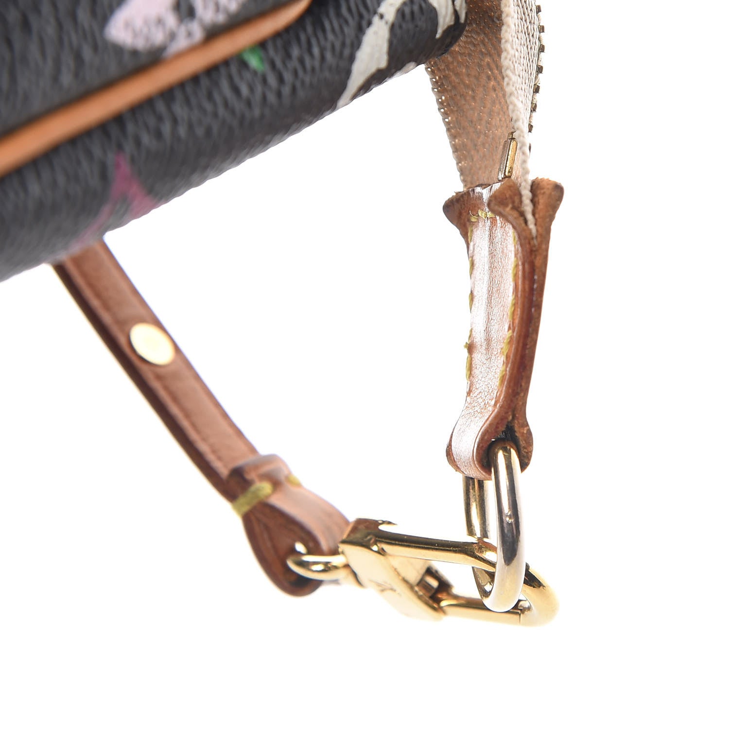 Louis Vuitton Monogram Multicolor Pochette Accessories Black 9 of 23