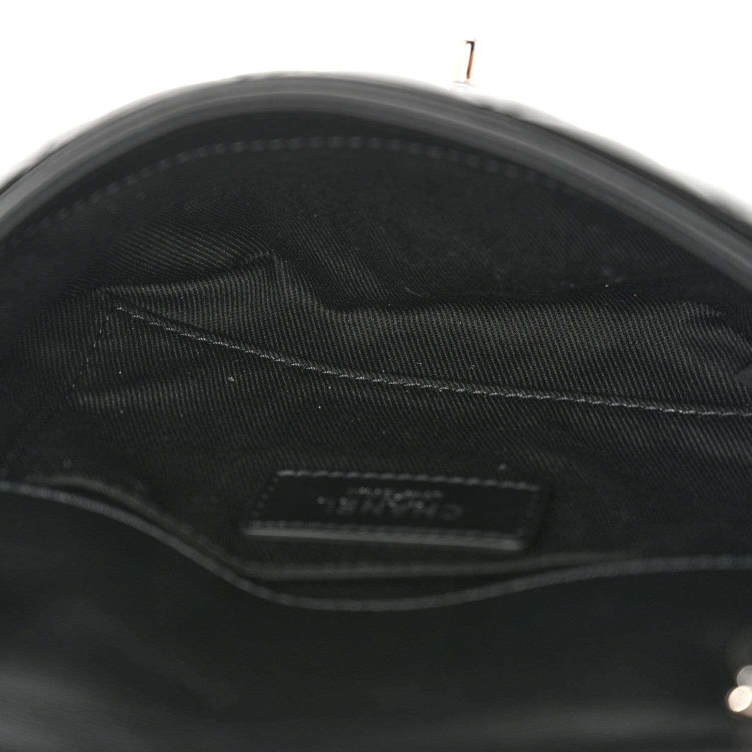 Chanel Calfskin Quilted CC Uniform Flap Belt Bag Black 5 of 11