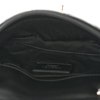 Chanel Calfskin Quilted CC Uniform Flap Belt Bag Black 5 of 11