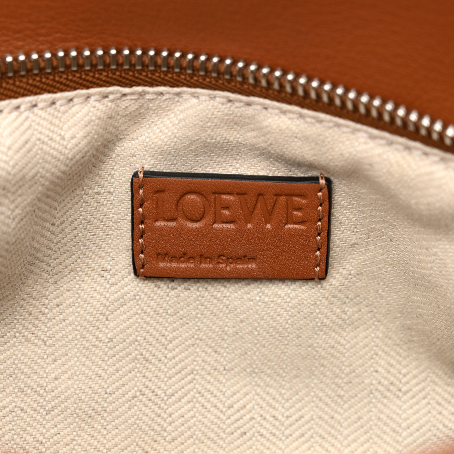 Calfskin Small Puzzle Bag Tan