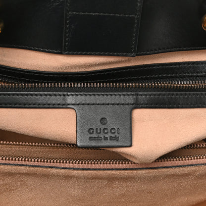 Gucci Calfskin Matelasse Medium GG Marmont Tote Black 6 of 11