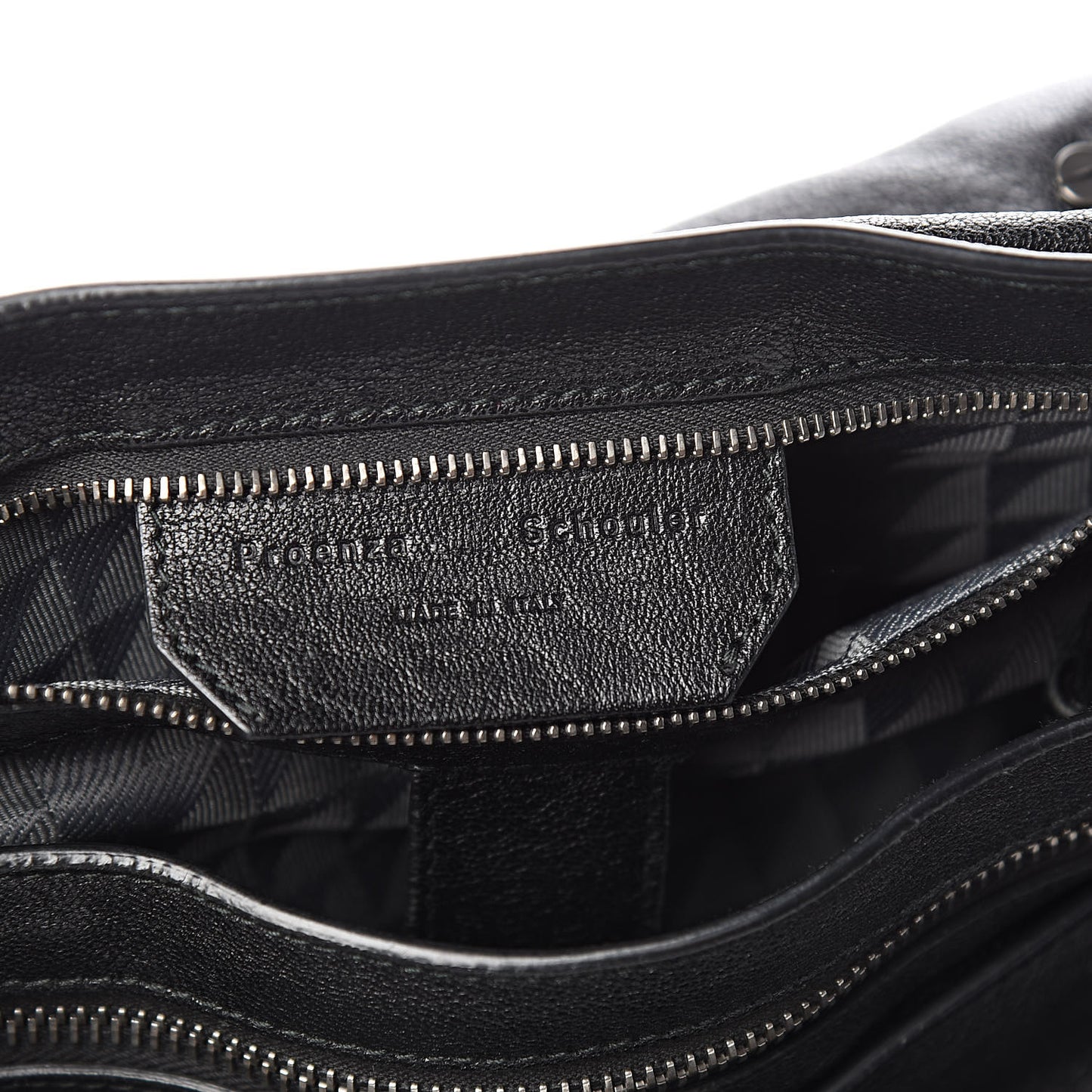 Lambskin PS1 Medium Satchel Black