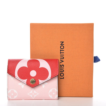 Louis Vuitton Monogram Giant Zoe Wallet Rouge Rose 9 of 9
