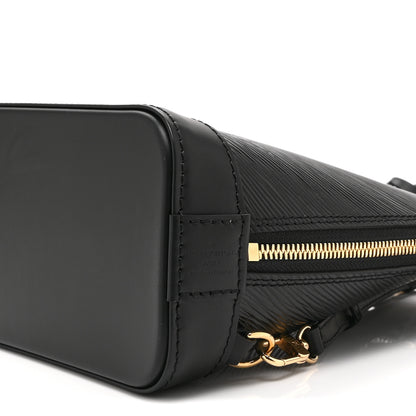 Louis Vuitton Epi Alma Backpack Black 9 of 10
