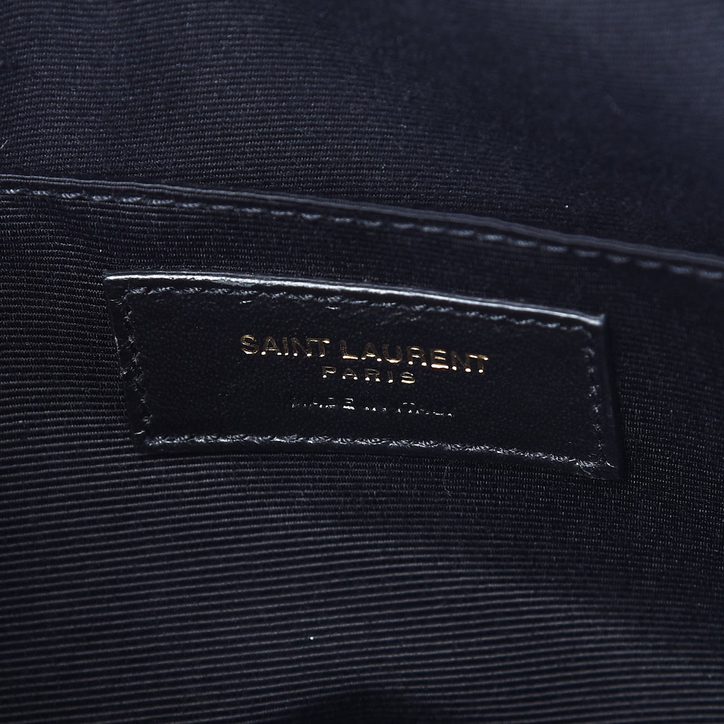 Calfskin Matelasse Monogram Lou Camera Bag Black