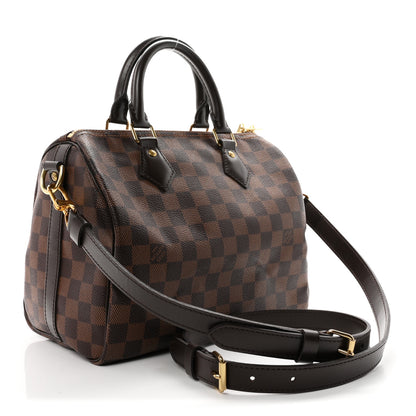 Louis Vuitton Damier Ebene Speedy Bandouliere 25 3 of 11