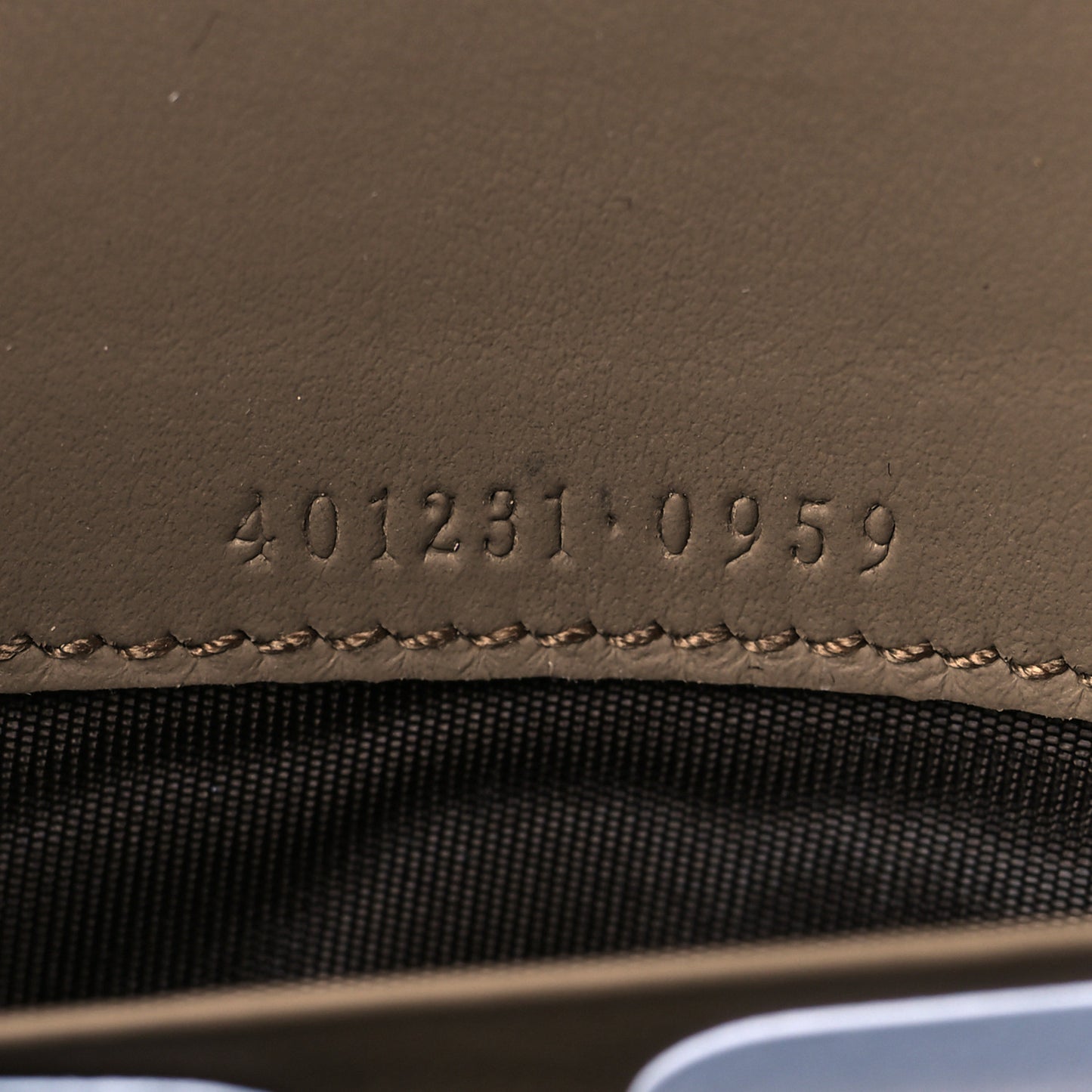 GG Supreme Monogram Mini Dionysus Chain Wallet Beige Taupe