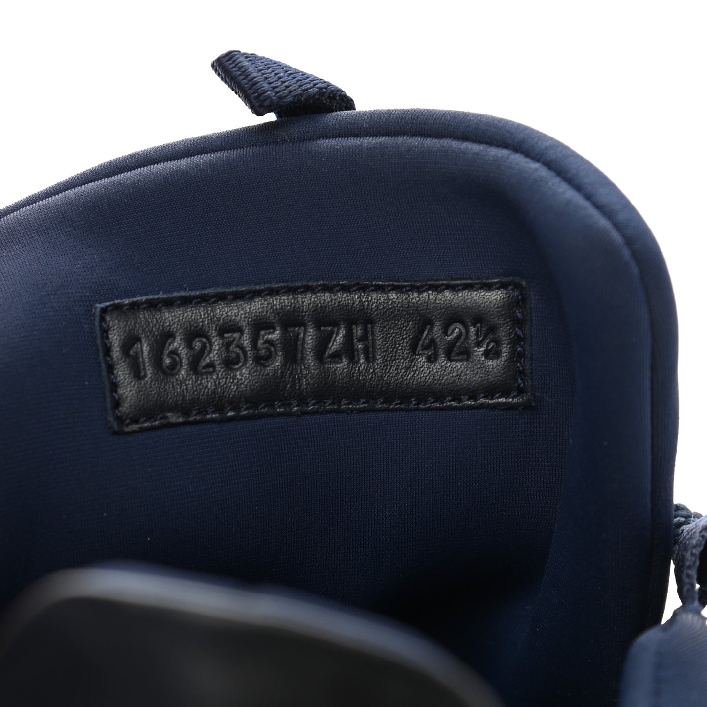 Technical Canvas Mens Miles Sneakers 42.5 Marine Black