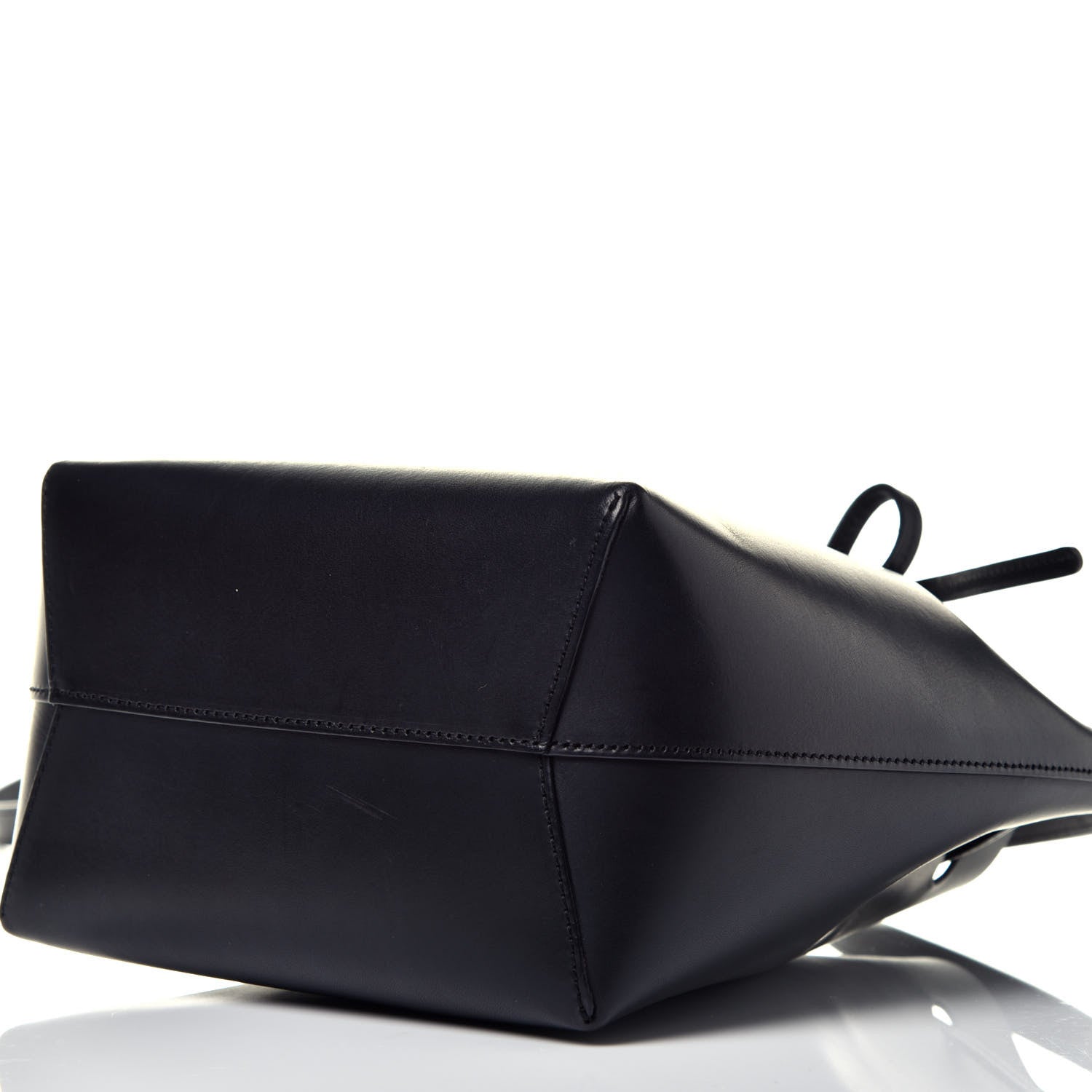 Mansur Gavriel Vegetable Tanned Calfskin Mini Mini Bucket Bag Black Flamma 8 of 8