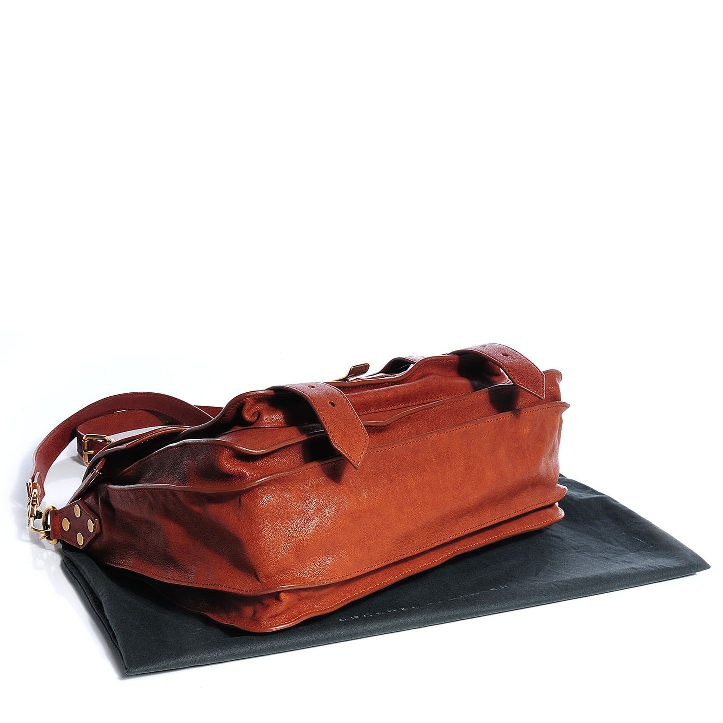 Lambskin PS1 Medium Satchel Saddle