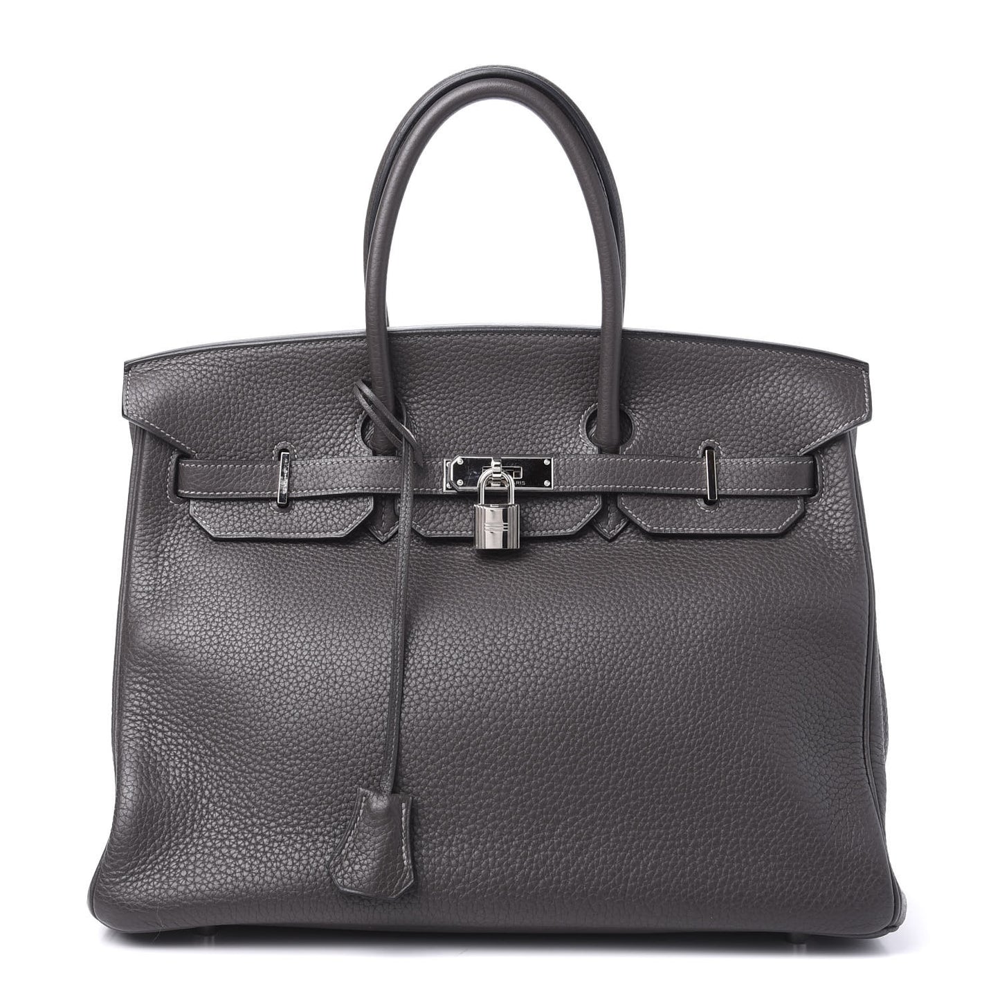 Taurillon Clemence Birkin 35 Graphite