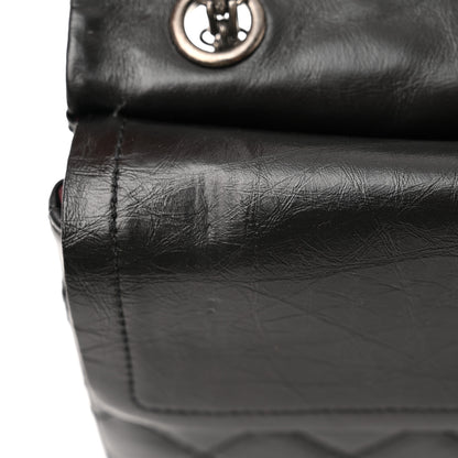 Chanel Aged Calfskin Quilted 2.55 Reissue 226 Flap Black 13 of 17