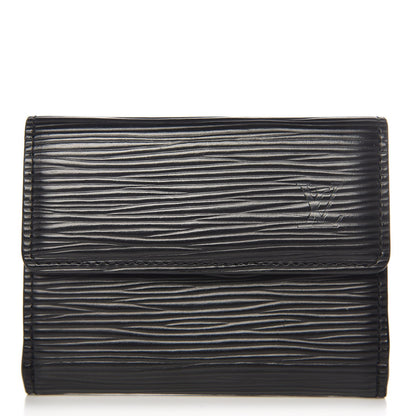 Louis Vuitton Epi Ludlow Wallet Black 1 of 7