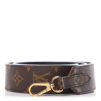 Louis Vuitton Monogram Bandouliere Shoulder Strap Black 1 of 6