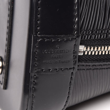 Louis Vuitton Epi Alma BB Black 7 of 9