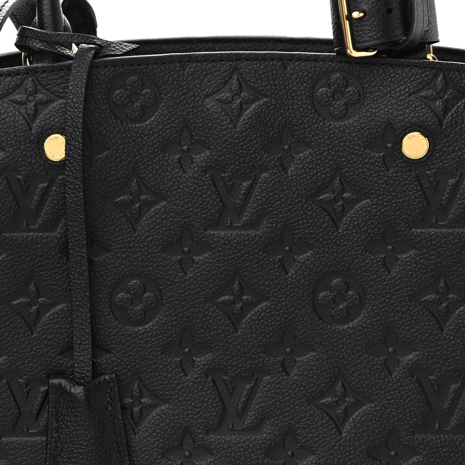 Louis Vuitton Empreinte Montaigne MM Black 8 of 11