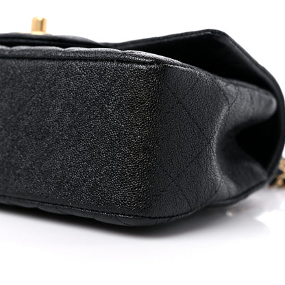 Chanel Caviar Quilted Mini Top Handle Rectangular Flap Black 9 of 9