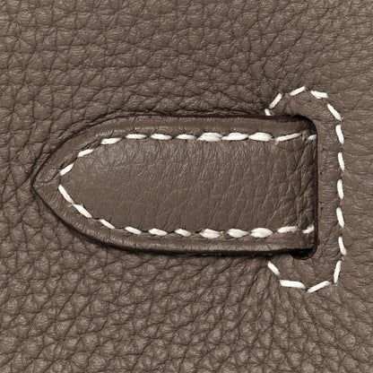 Hermes Togo Kelly Retourne 25 Etoupe 9 of 36