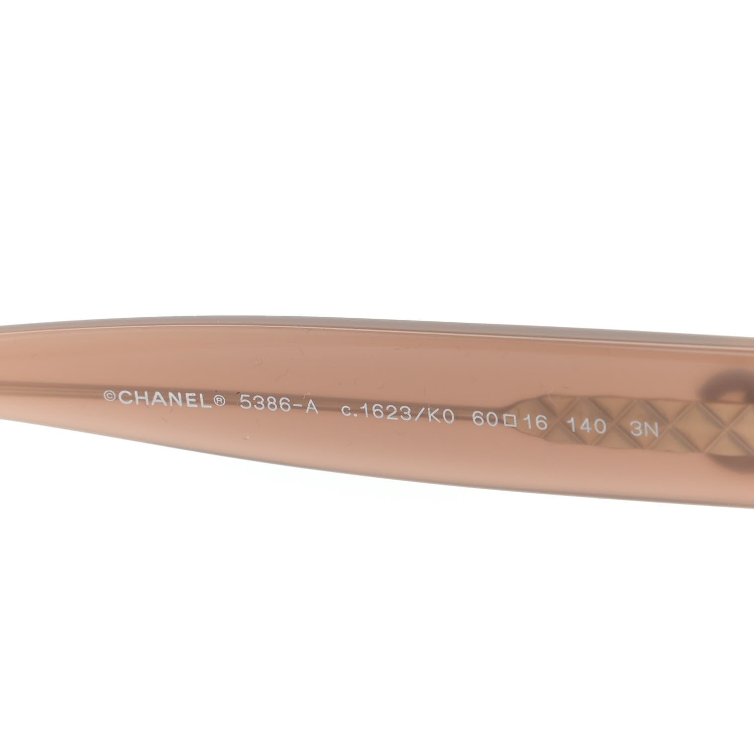 Chanel Acetate Butterfly CC Sunglasses 5386 Brown 6 of 7