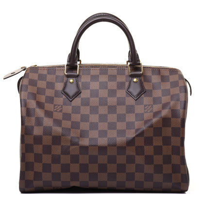 Louis Vuitton Damier Ebene Speedy 30 1 of 13