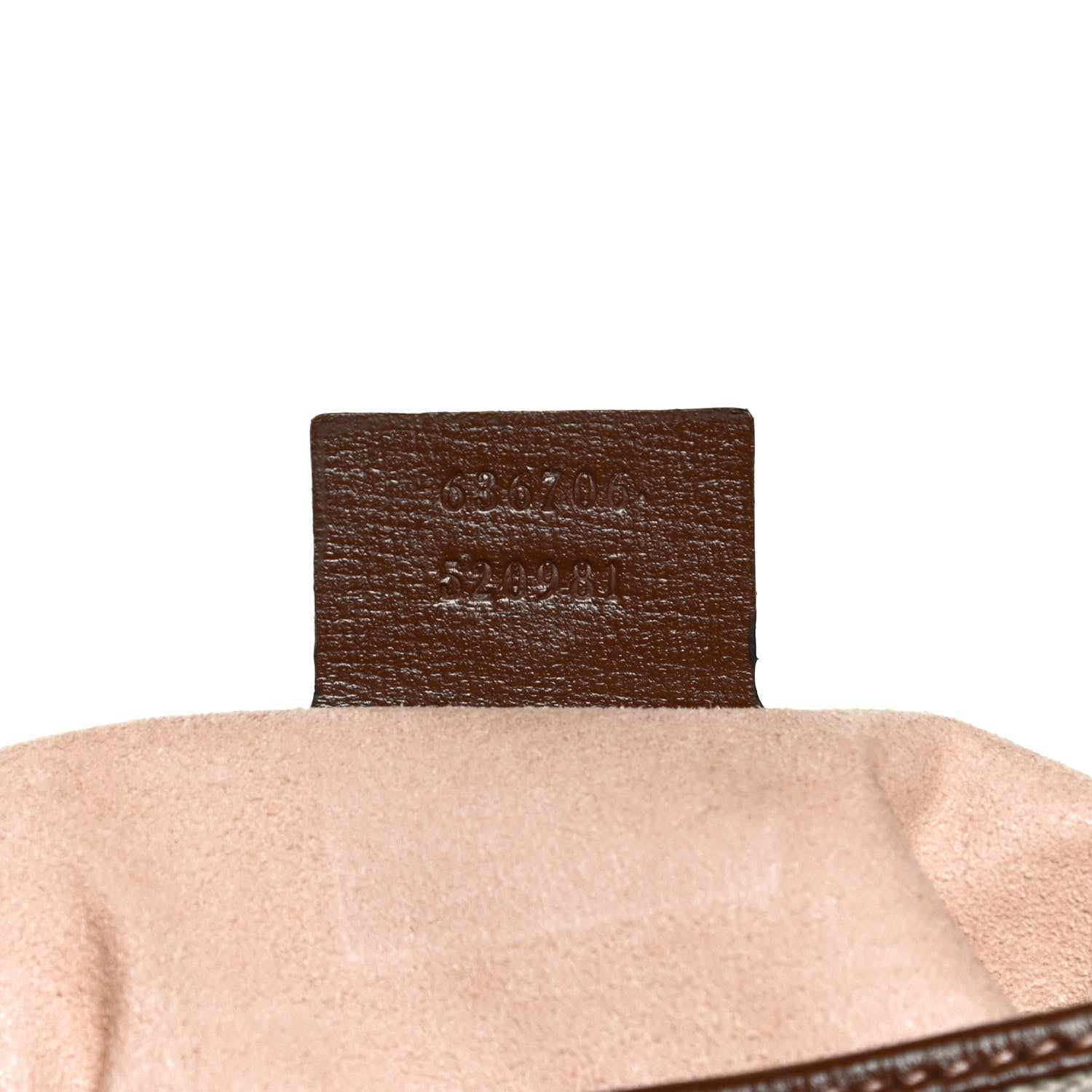 Gucci GG Supreme Monogram Azalea Calfskin Web Small Jackie 1961 Hobo Beige Ebony Brown Sugar 7 of 13