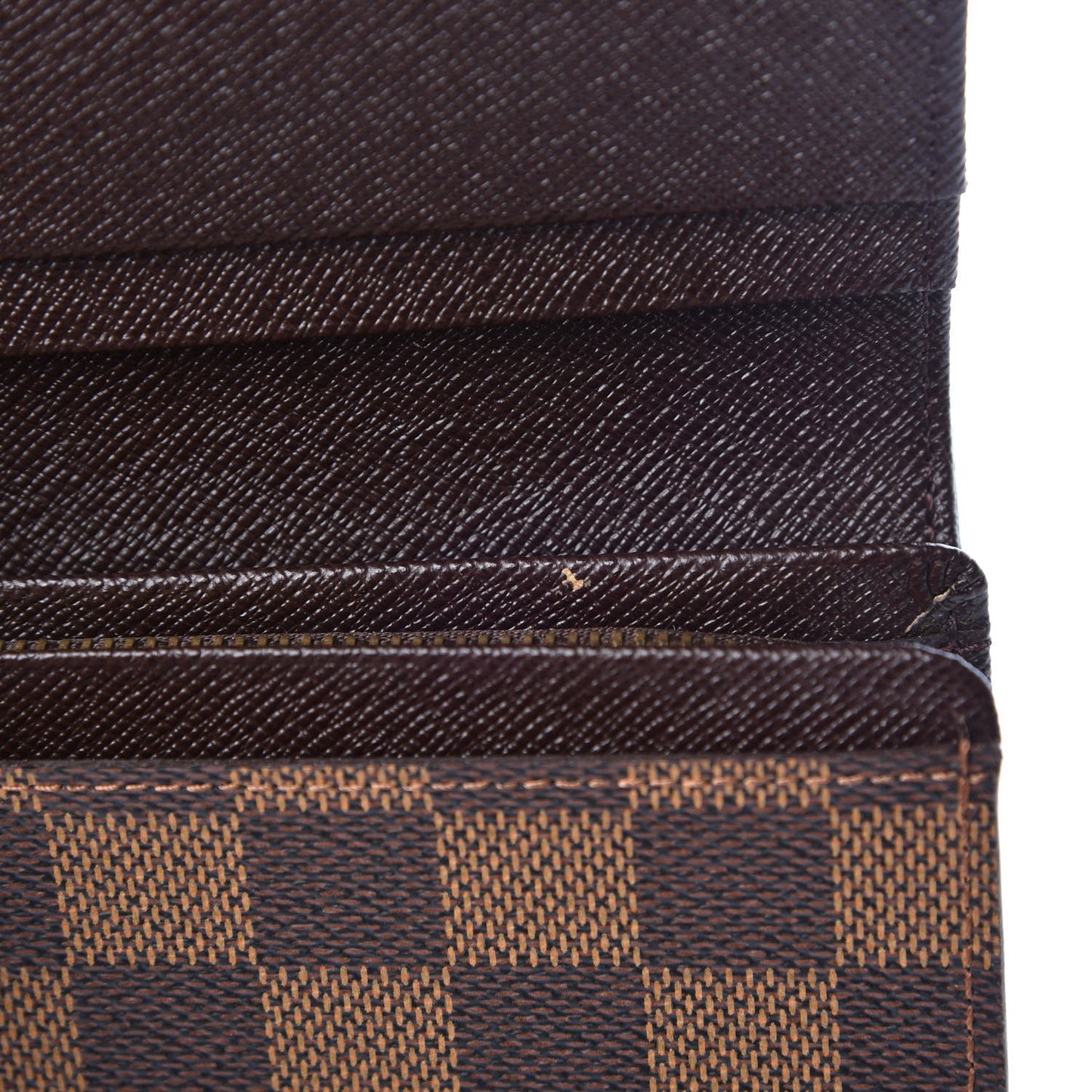 Damier Ebene Porte-Monnaie Tresor Wallet