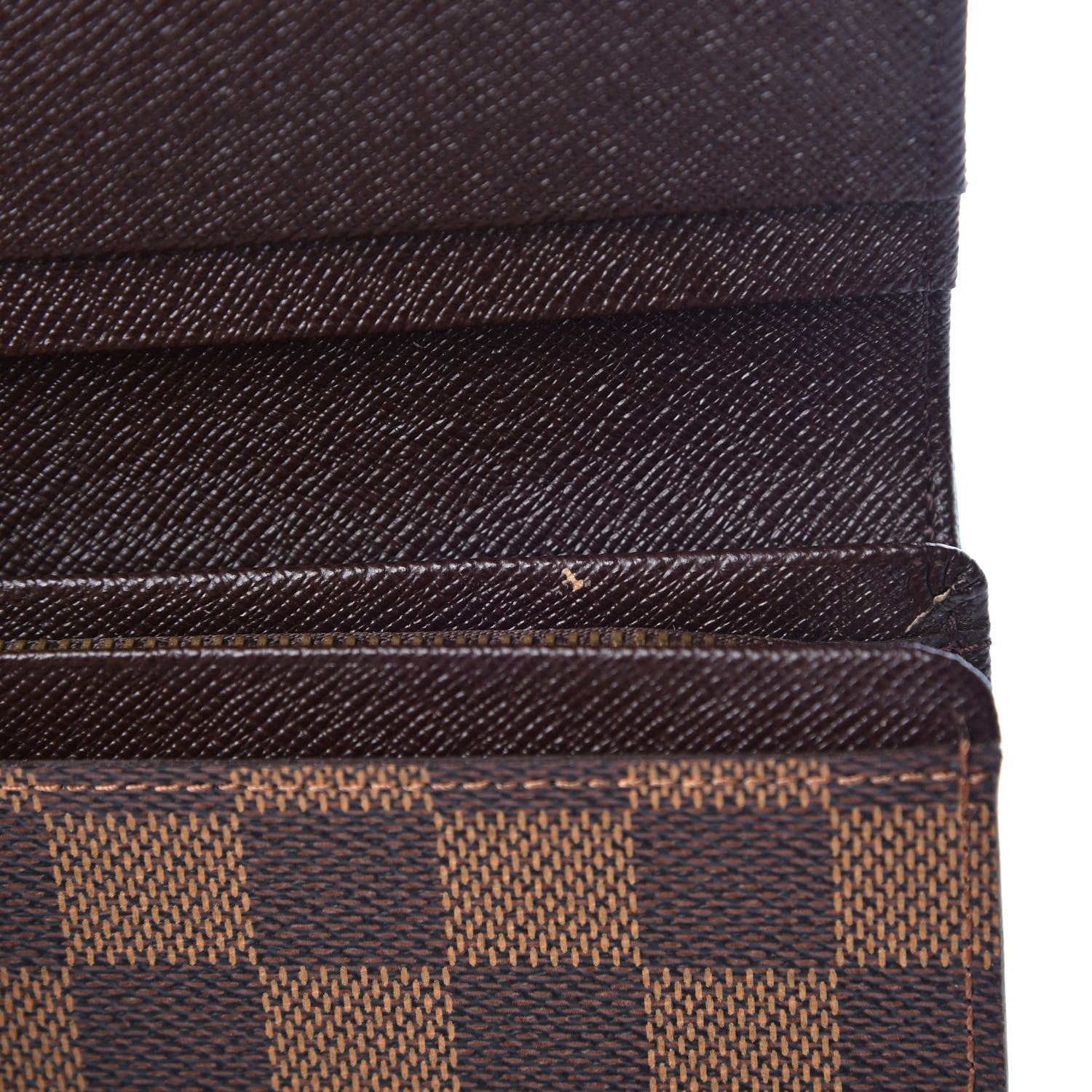 Louis Vuitton Damier Ebene Porte-Monnaie Tresor Wallet 7 of 7