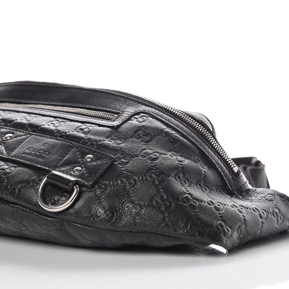 Gucci Guccissima Web Belt Bag Black 10 of 10