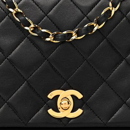 Chanel Lambskin Quilted Small Single Flap Black 8 of 11