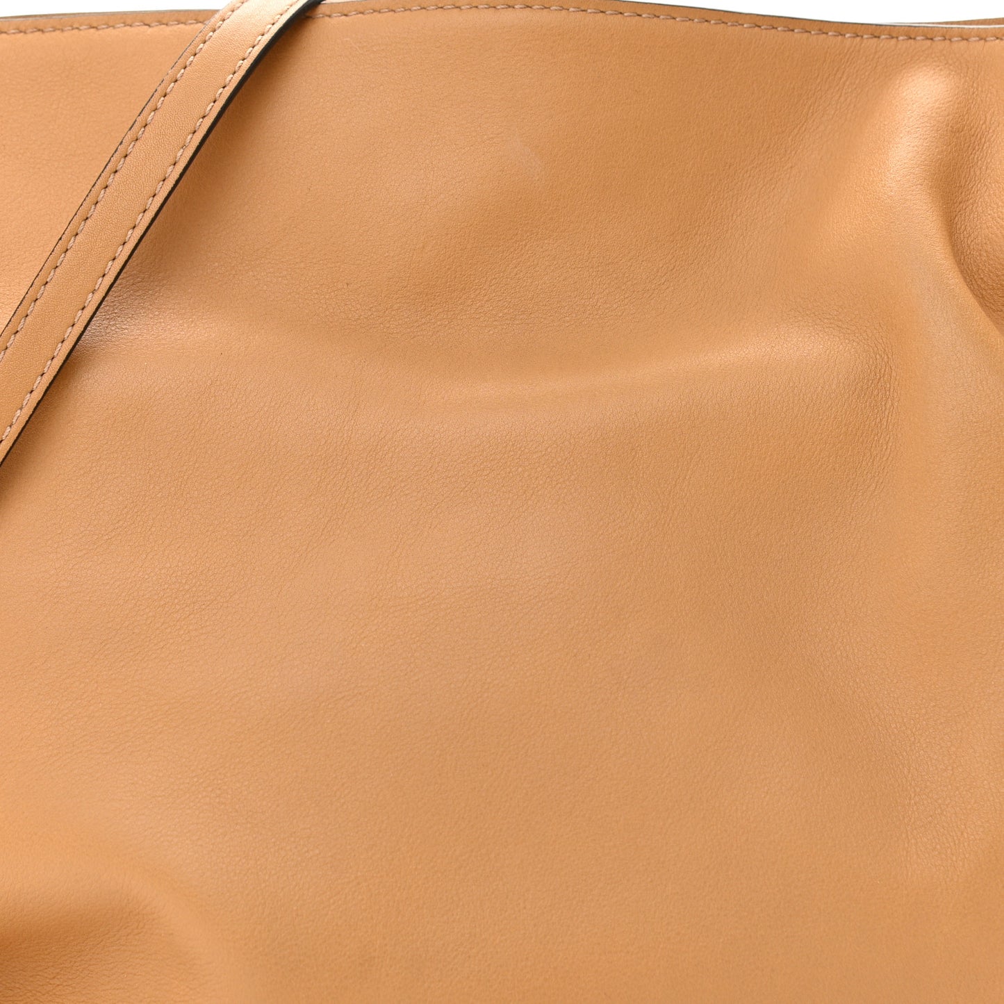 Calfskin Mini Flamenco Knot Clutch Warm Desert