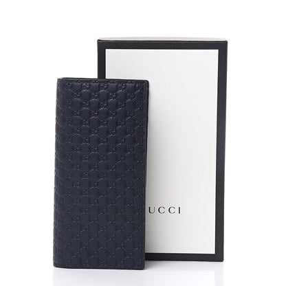 Gucci Microguccissima Bi-Fold Organizer Wallet Blue 7 of 7