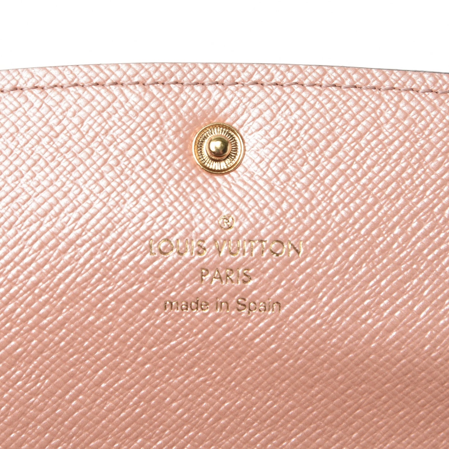 Monogram Emilie Wallet Rose Nacre