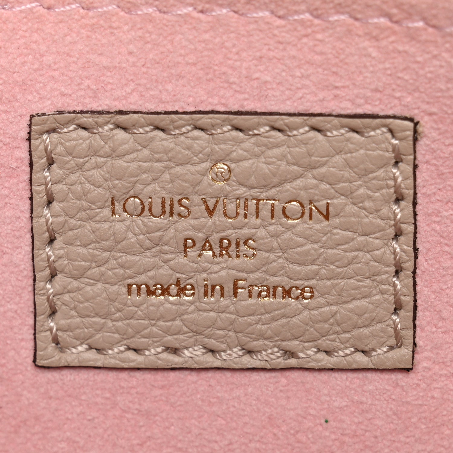 Louis Vuitton Soft Calfskin Mylockme Chain Bag BB Greige 6 of 10