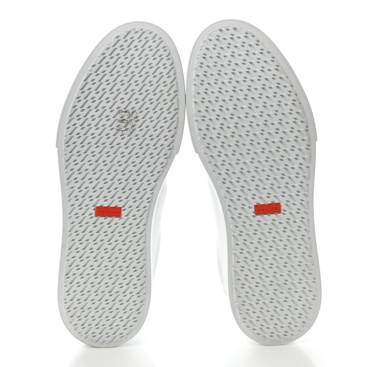 Hermes Calfskin Mens Day Sneakers 46 White 5 of 8