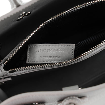 Saint Laurent Grained Calfskin Baby Sac De Jour Pearl Grey 7 of 7