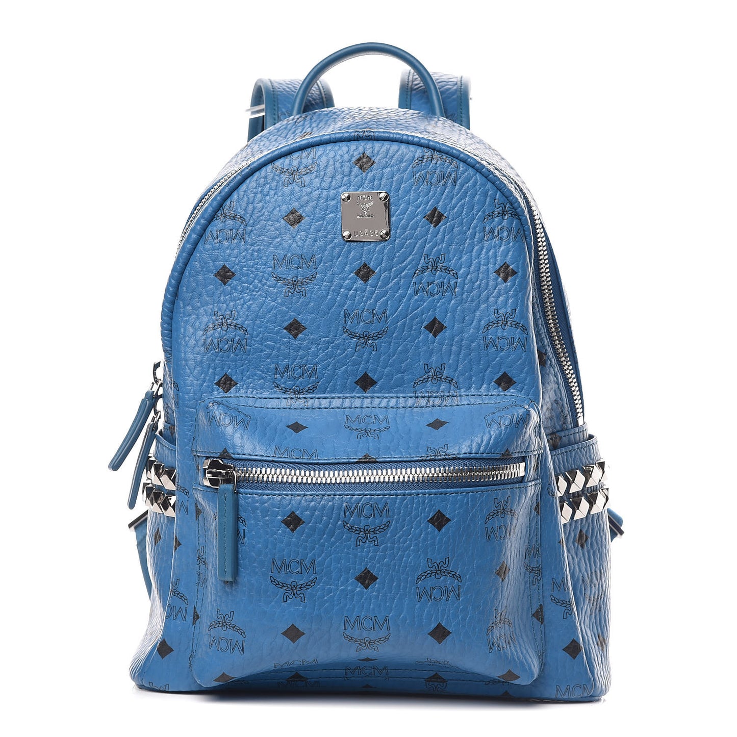 Visetos Small Side Stud Stark Backpack Blue